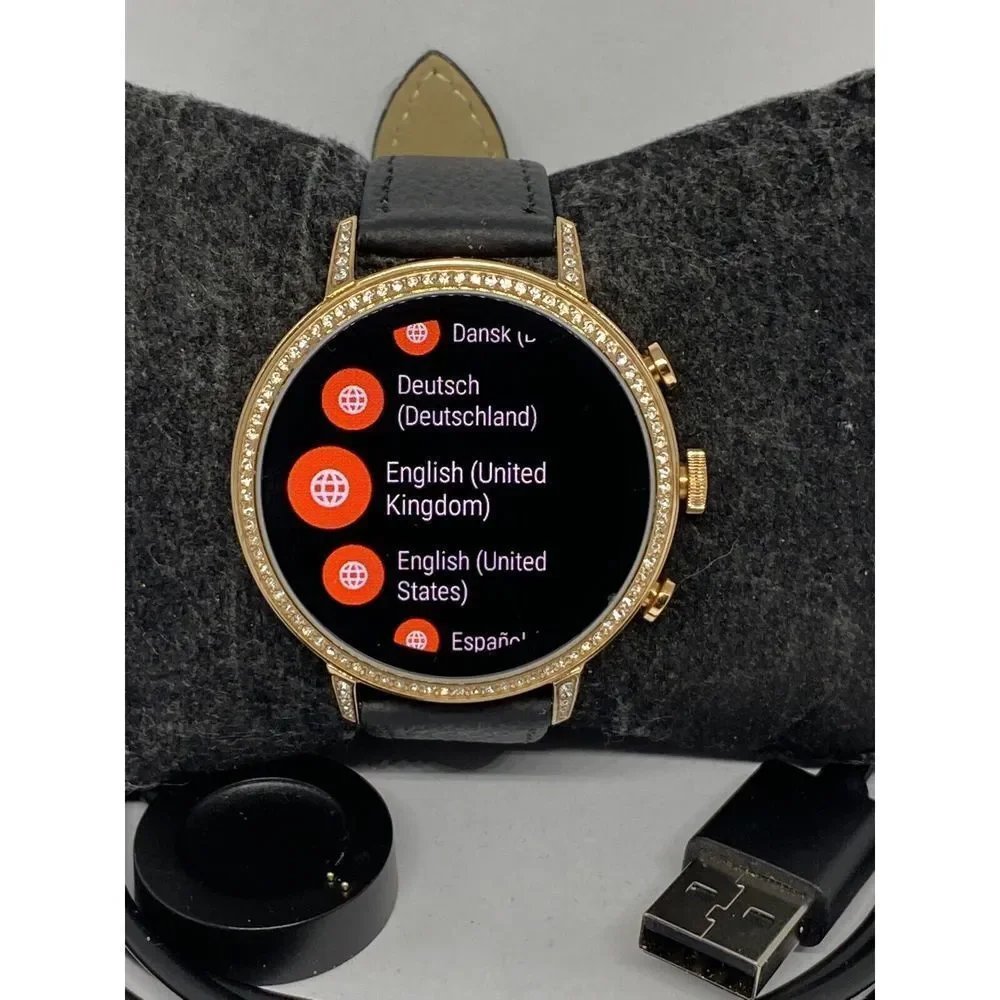 Fossil Gen 4 Authentic Digital Dial Smart Watch Custom Band FTW6011 LT441